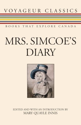 Stock image for Mrs. Simcoe's Diary for sale by TextbookRush