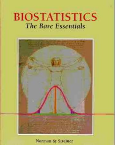 Beispielbild fr Biostatistics: The Bare Essentials zum Verkauf von HPB-Red