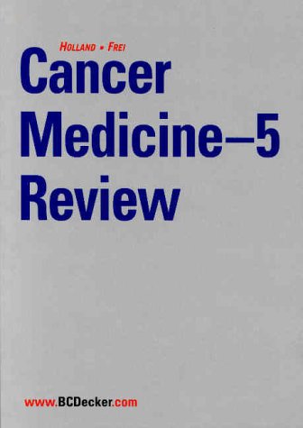 Imagen de archivo de Cancer Medicine-5 Review a la venta por HPB-Red