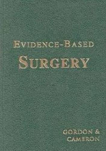 Beispielbild fr Evidence-Based Surgery zum Verkauf von Wonder Book