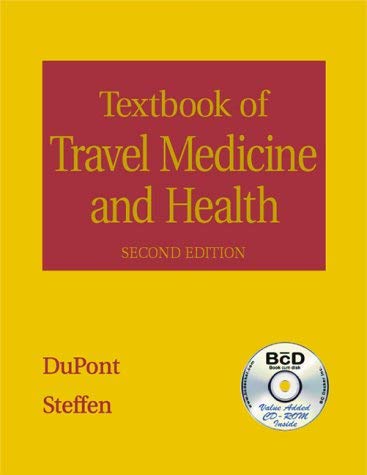 Beispielbild fr Textbook of Travel Medicine and Health (Book with CD-ROM) zum Verkauf von Better World Books