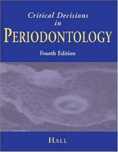 Beispielbild fr Critical Decisions in Periodontology zum Verkauf von Anybook.com