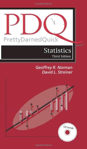 Beispielbild fr PDQ Statistics [With CDROM] zum Verkauf von ThriftBooks-Dallas