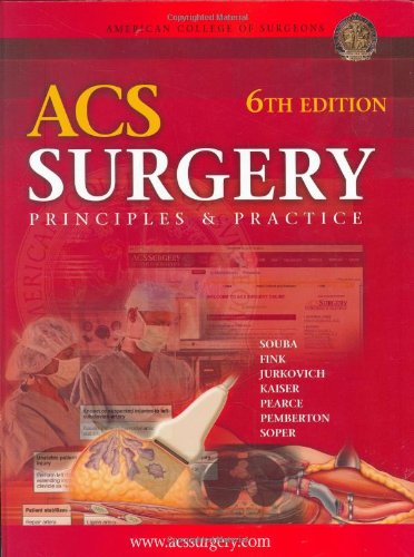 Beispielbild fr ACS Surgery: Principles and Practice (Acs Surgery) zum Verkauf von dsmbooks