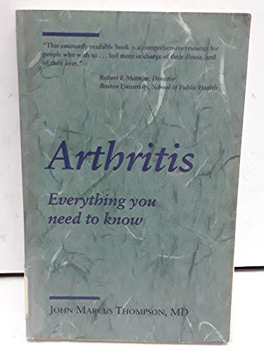 Beispielbild fr Arthritis (Your Personal Health Series) zum Verkauf von medimops