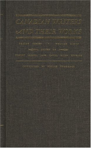 Imagen de archivo de Canadian writers and their works: poetry series, volume eight a la venta por Atticus Books
