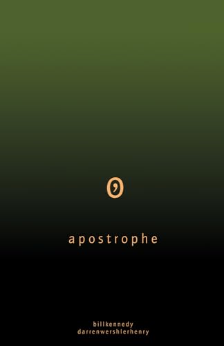 Apostrophe (9781550227222) by Kennedy, Bill; Wershler-Henry, Darren