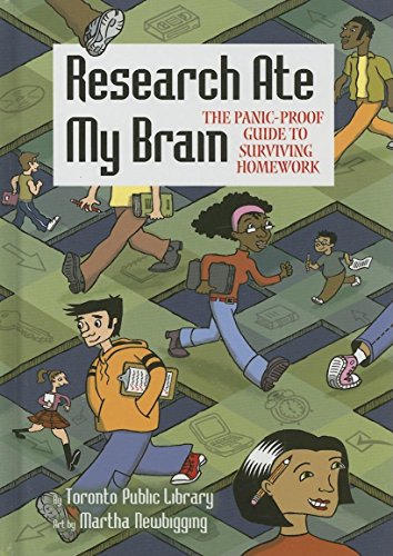 Imagen de archivo de Research Ate My Brain : The Panic-Proof Guide to Surviving Homework a la venta por Better World Books: West