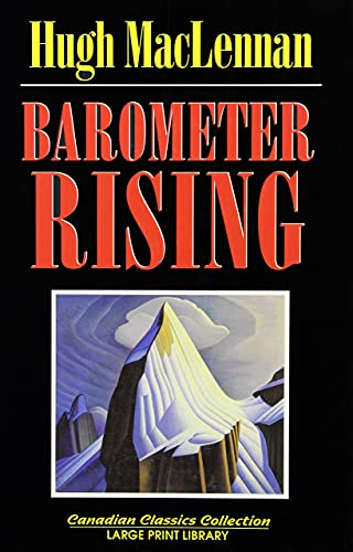 9781550413045: Barometer Rising: Large Print Edition (Large Print Library)