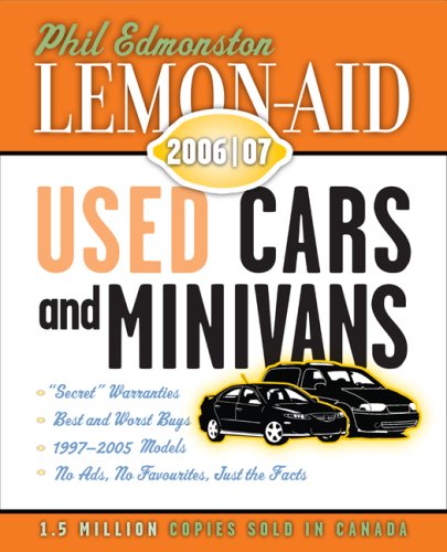Imagen de archivo de Lemon-Aid Used Cars and Minivans 2006/07 a la venta por dsmbooks