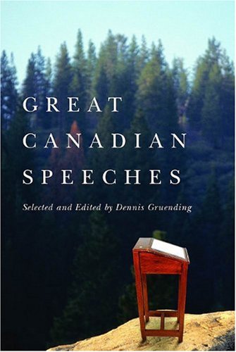 Stock image for Great Canadian Speeches for sale by GF Books, Inc.