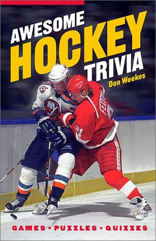 Stock image for Awesome Hockey Trivia: Games * Puzzles * Quizzes for sale by HPB-Diamond