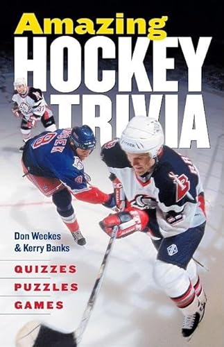 9781550549416: Amazing Hockey Trivia: Quizzes, Puzzles