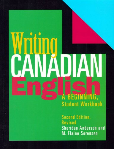 Imagen de archivo de Writing Canadian English a la venta por Better World Books