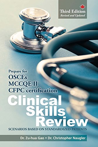 Beispielbild fr Clinical Skills Review: Scenarios Based on Standardized Patients zum Verkauf von Zoom Books Company