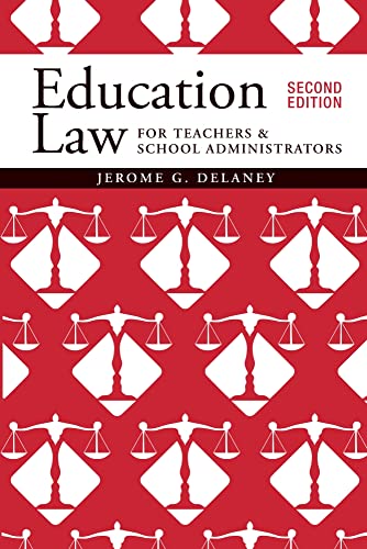 Beispielbild fr Education Law for Teachers and School Administrators zum Verkauf von PBShop.store US