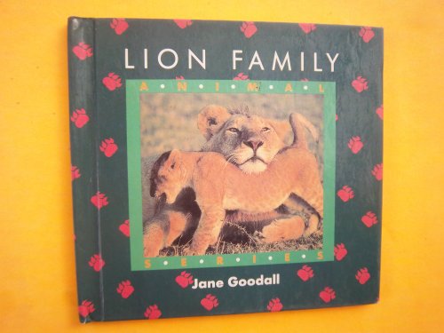 Imagen de archivo de Lion Family Animal Series a la venta por Better World Books: West