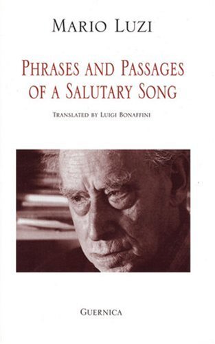 Beispielbild fr Phrases and Passages of a Salutary Song (Essential Poets Series 84) zum Verkauf von HPB-Movies