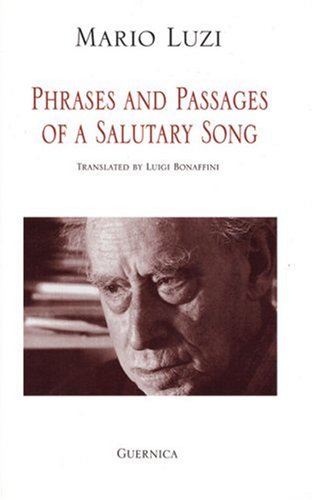 Imagen de archivo de Phrases and Passages of a Salutary Song (Essential Poets Series 84) a la venta por HPB-Movies
