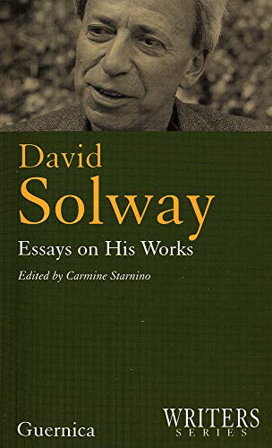 9781550711325: David Solway: Essays on His Works (Writers)