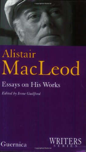 9781550711370: Alistair Macleod (Writers Series 8)