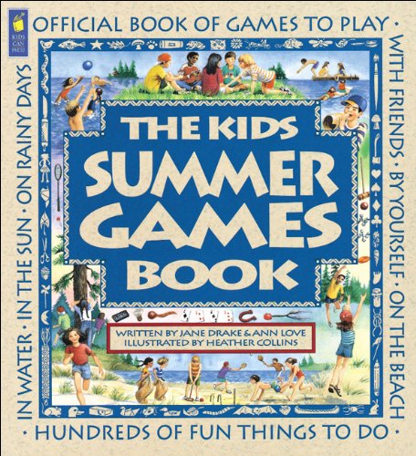 Stock image for The Kids Summer Games Book: Official Book of Games to Play (Family Fun) for sale by Wonder Book