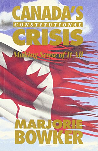 Stock image for Canada's Constitutional Crisis for sale by Starx Products