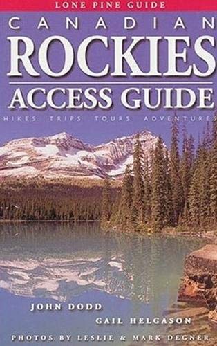 Beispielbild fr Canadian Rockies Access Guide zum Verkauf von Wonder Book