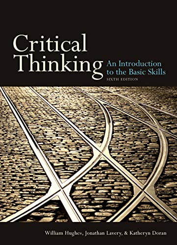 Beispielbild fr Critical Thinking: An Introduction to the Basic Skills zum Verkauf von The Maryland Book Bank