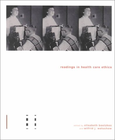 Imagen de archivo de Readings in Health Care Ethics a la venta por Better World Books