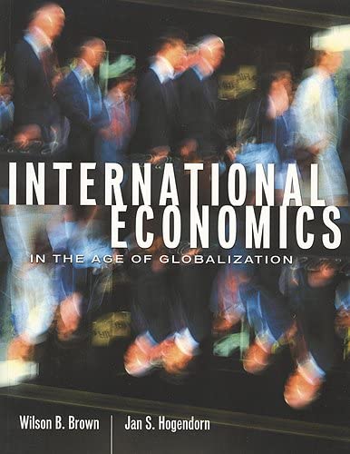 Beispielbild fr International Economics in the Age of Globalization zum Verkauf von HPB-Red