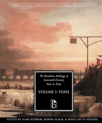9781551114620: The Broadview Anthology of Seventeenth-Century Verse: 1 (Broadview Anthologies of English Literature)