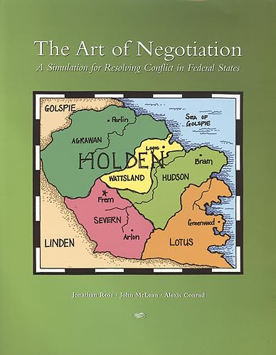 Stock image for The Art of Negotiation : A Simulation for Resolving Conflict in Federal States for sale by Better World Books