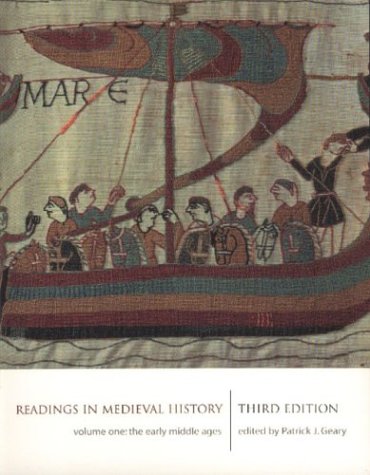 Stock image for Readings in Medieval History Volume I: The Early Middle Ages for sale by Foggy Mountain Books