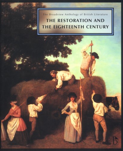 Beispielbild fr The Broadview Anthology of British Literature: Volume 3: The Restoration and the Eighteenth Century zum Verkauf von Robinson Street Books, IOBA