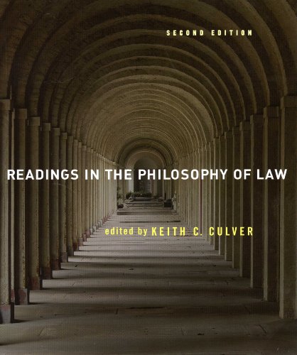 Imagen de archivo de Readings in the Philosophy of Law a la venta por Moe's Books