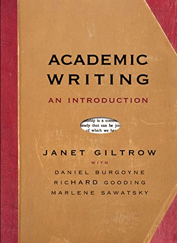 9781551119083: Academic Writing, second edition: An Introduction