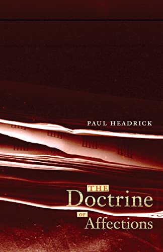 9781551119786: The Doctrine of Affections