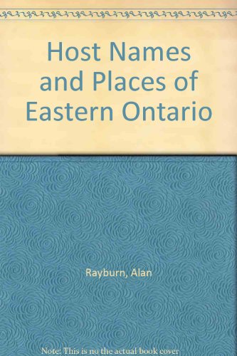 Stock image for lost names places of eastern Ontario for sale by Ally Press Center