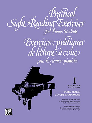 9781551220260: Sight Reading Exercises for Piano Students-Bk 1