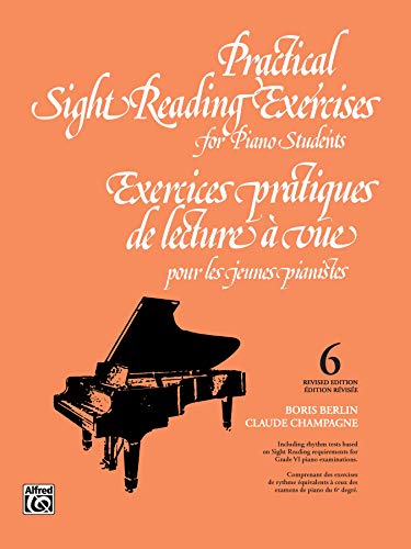 Beispielbild fr Practical Sight Reading Exercises for Piano Students, Bk 6 zum Verkauf von Better World Books