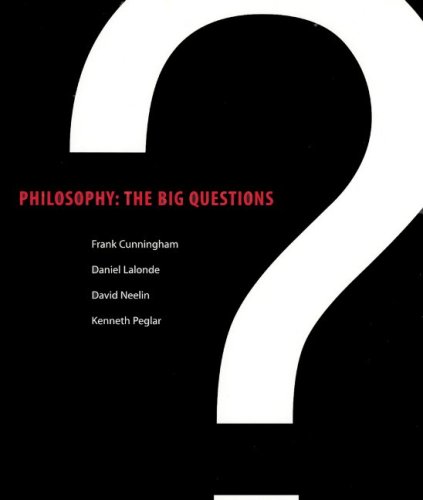 Imagen de archivo de Philosophy: The Big Questions a la venta por HPB-Red