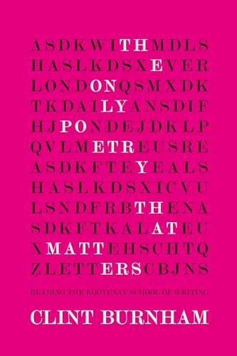 

The Only Poetry That Matters Format: Paperback