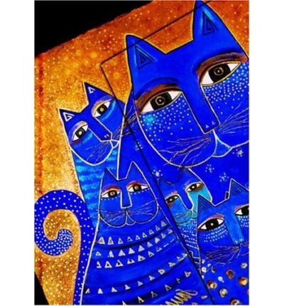 Beispielbild fr Mediterranean Cats Lined (Smythe Sewn Laurel Burch) zum Verkauf von Your Online Bookstore