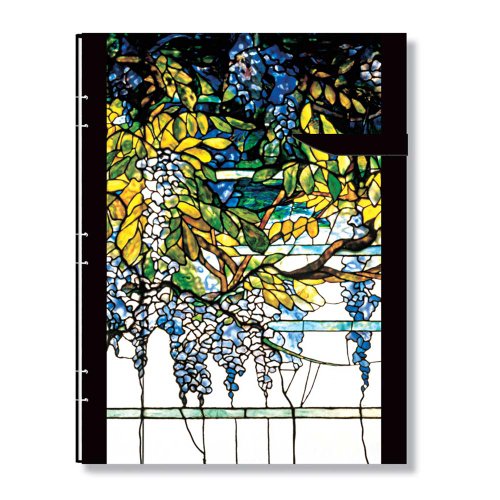 Tiffany Wisteria Ultra Journal (Handstitched Tiffany Stained Glass ...