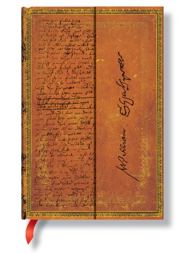 Embellished Manuscript Shakespeare Mini Lined (9781551566658) by Paperblanks Book Company