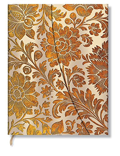 Brocaded Paper Honey Bloom Ultra Lined - Paperblanks Book Company