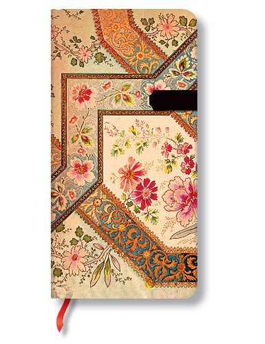 Lyon Florals Filigree Floral Ivory Slim Lined (9781551567235) by Paperblanks Book Company