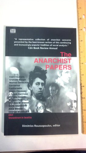 Beispielbild fr The Anarchist Papers zum Verkauf von HPB-Red