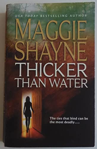 Beispielbild fr Thicker Than Water (Mordecai Young Series, Book 1) zum Verkauf von SecondSale